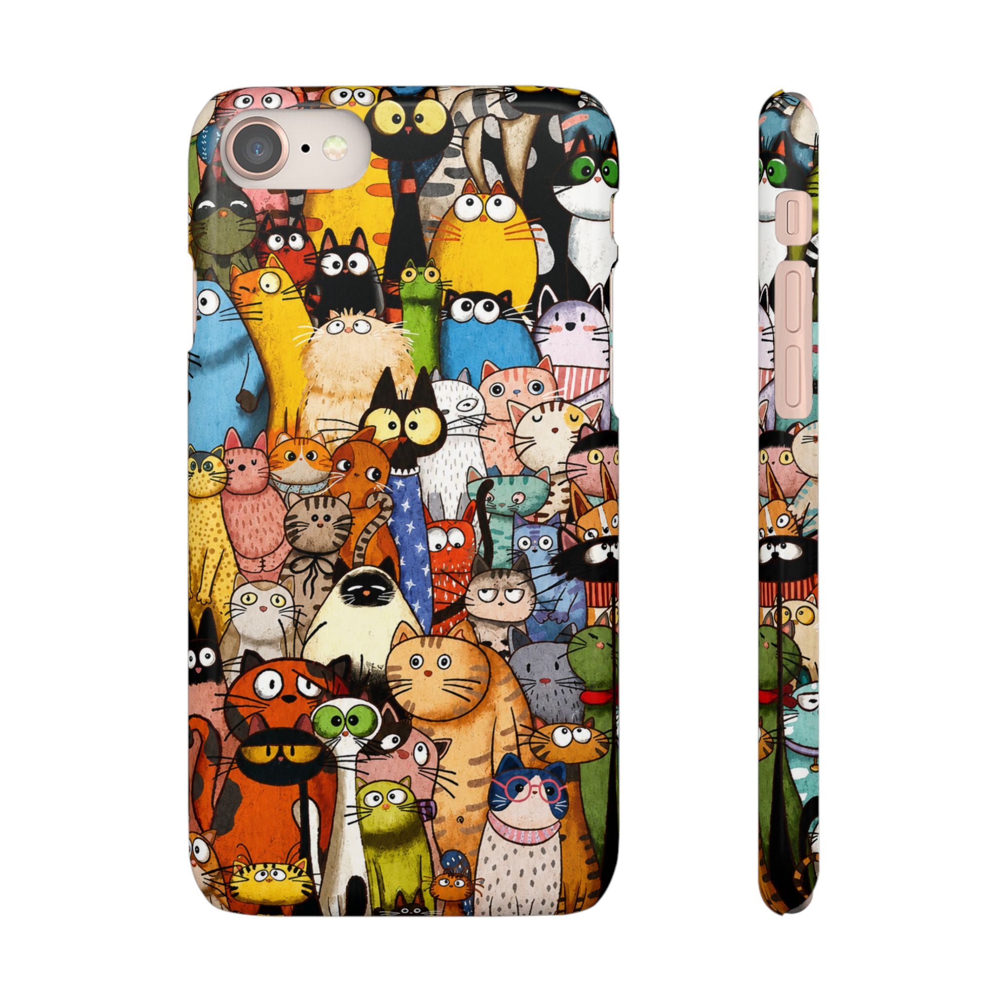 Cute Cat Pattern Phone Case
