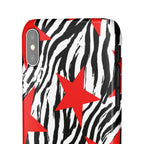 Retro Zebra Stars Phone Case