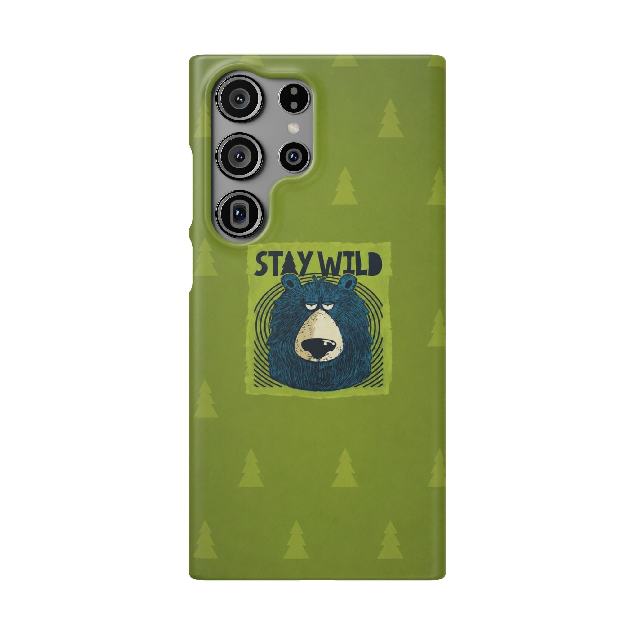 Stay Wild Bear Phone Case