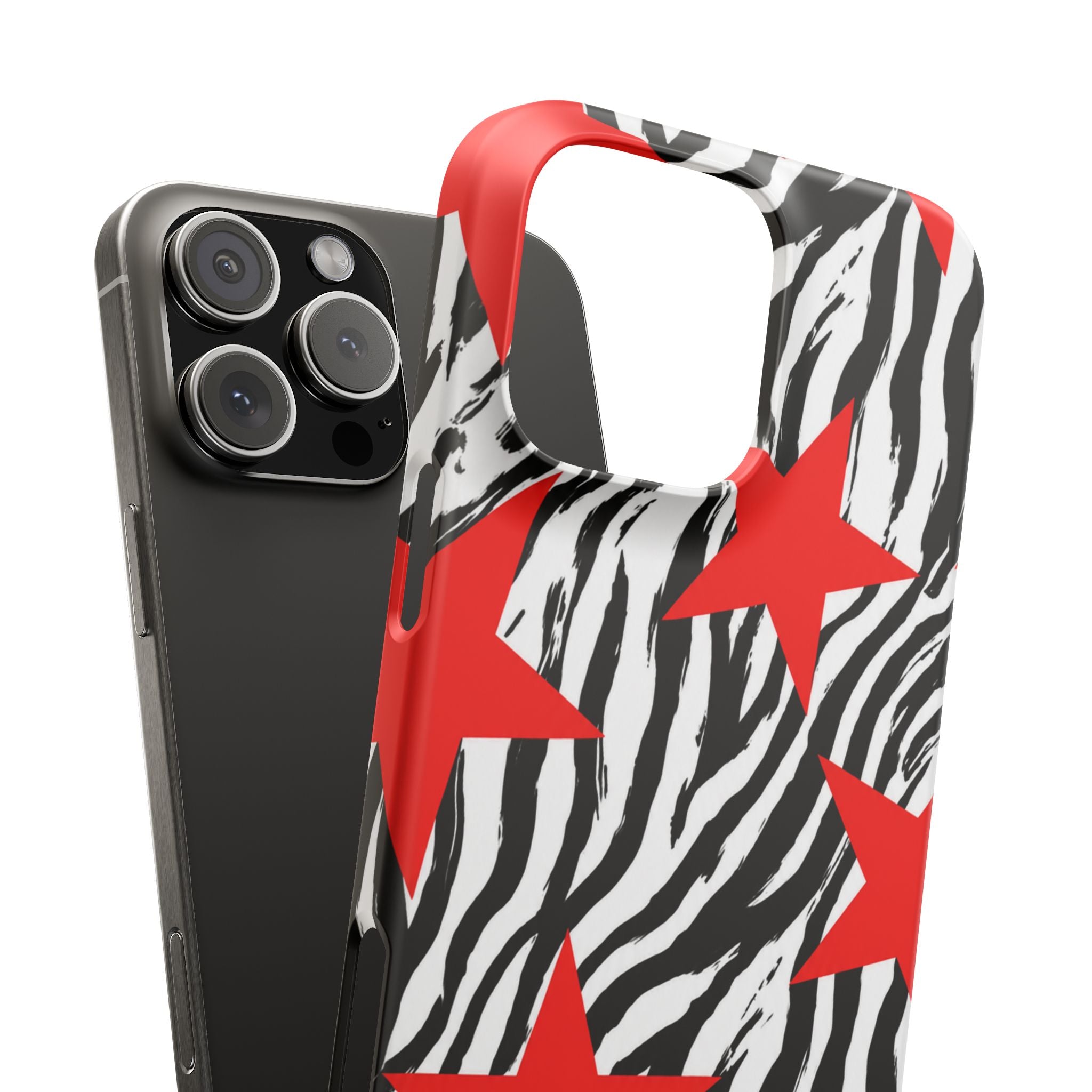 Retro Zebra Stars Phone Case