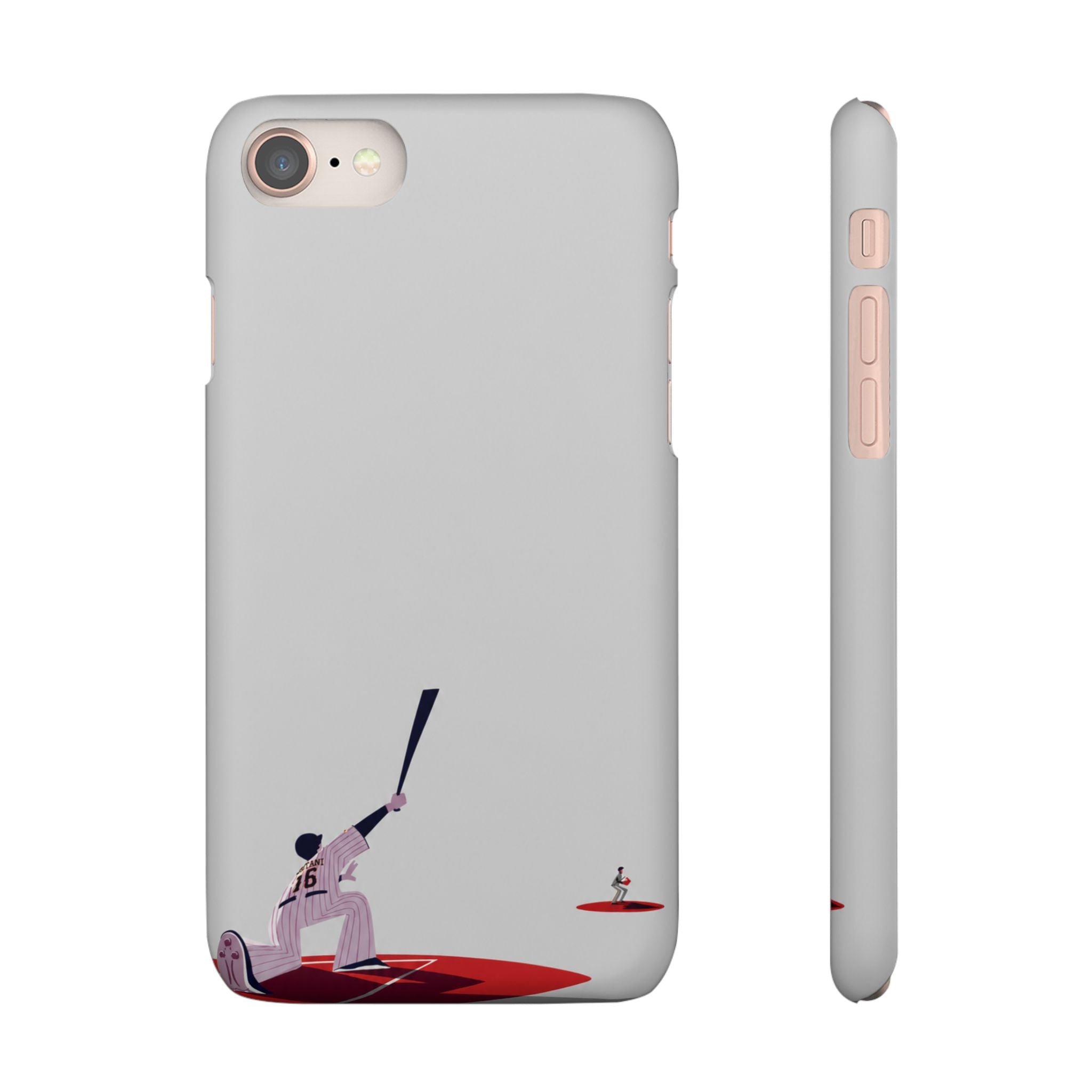 Baseball Swing Art Phone Case