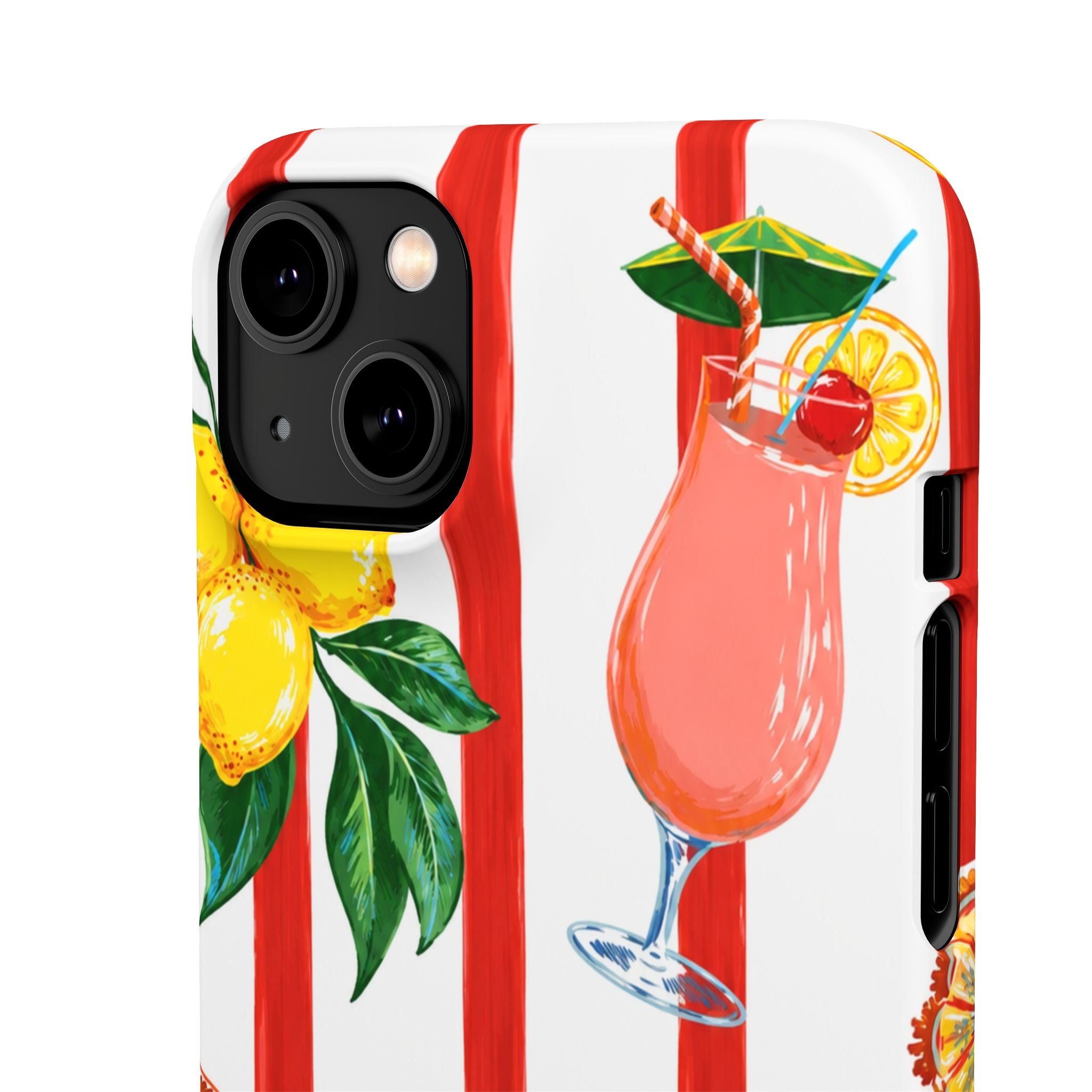 Lemon Coast – Summer Citrus Phone Case