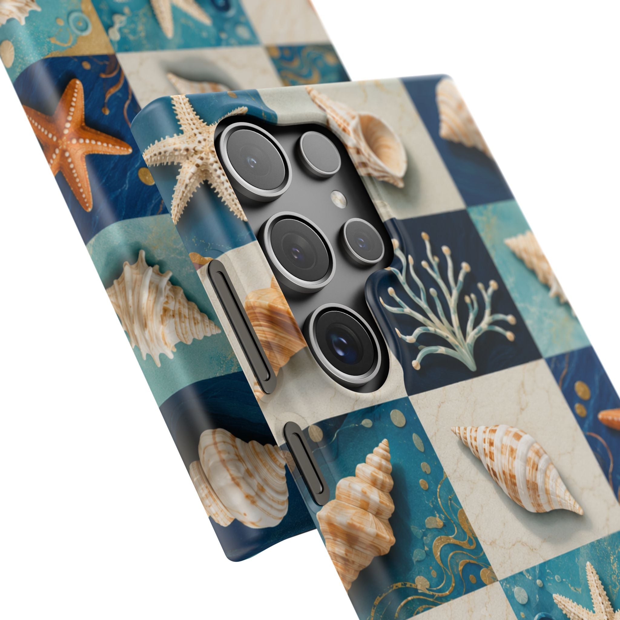 Coastal Seashell Mosaic Phone Case