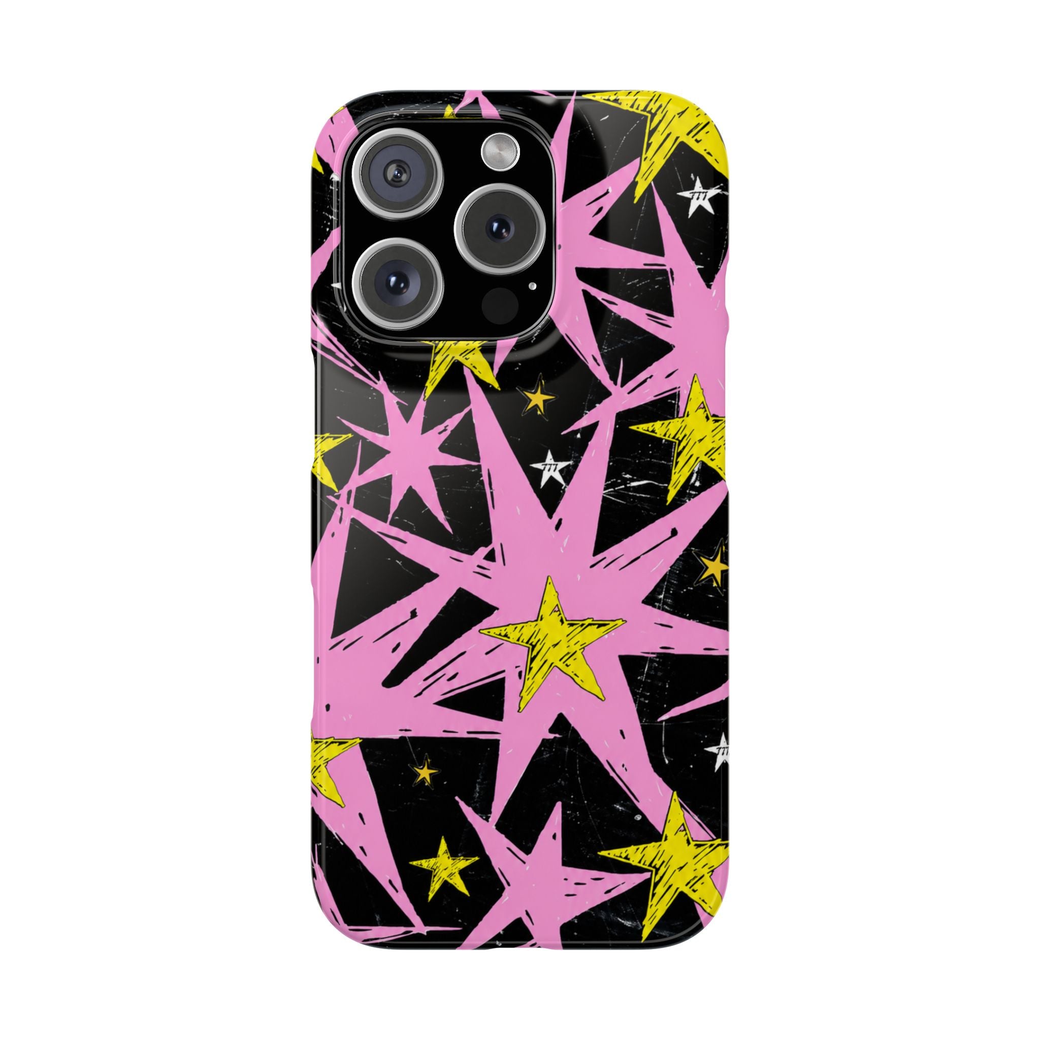 Pink Starburst Phone Case