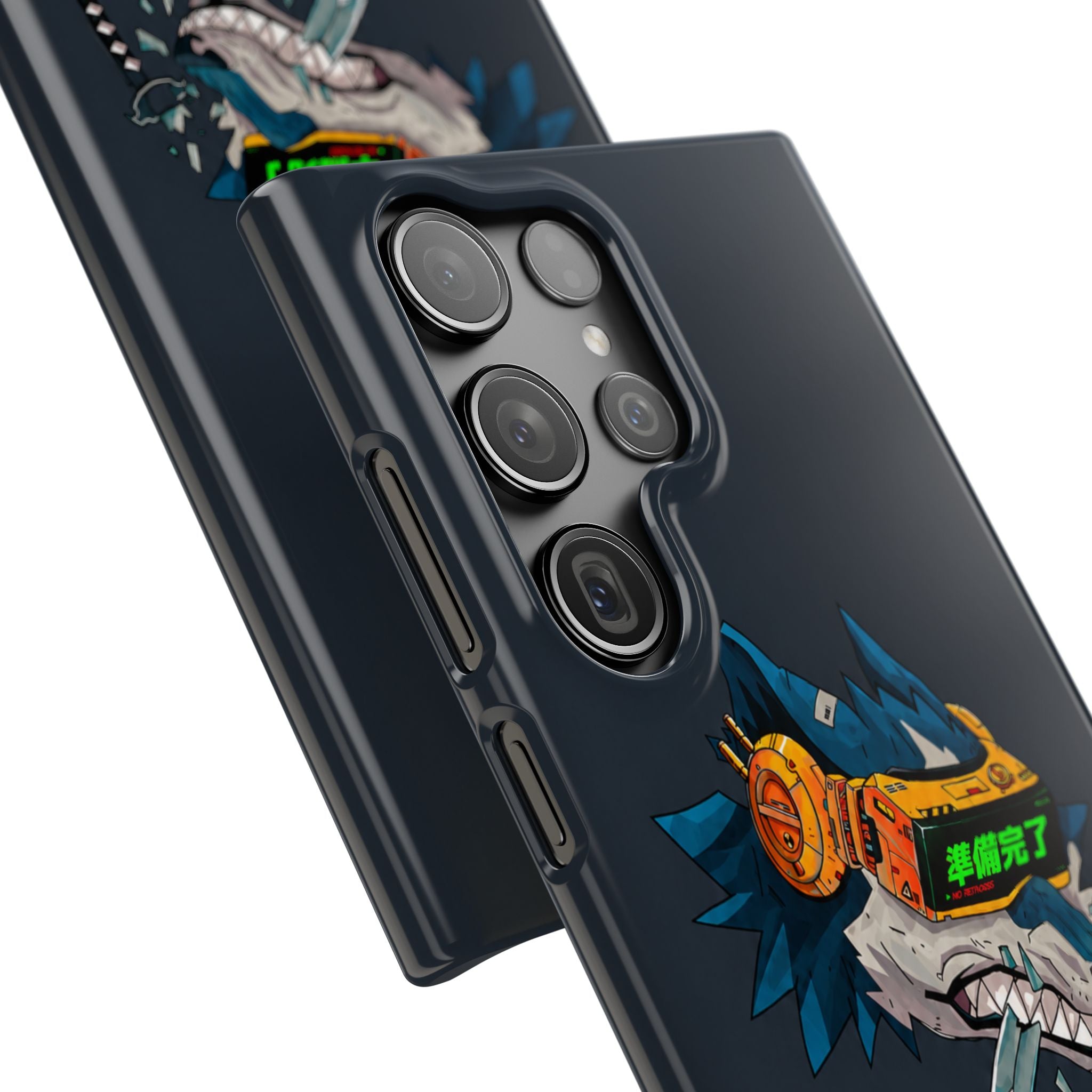 Cyberpunk Wolf Phone Case
