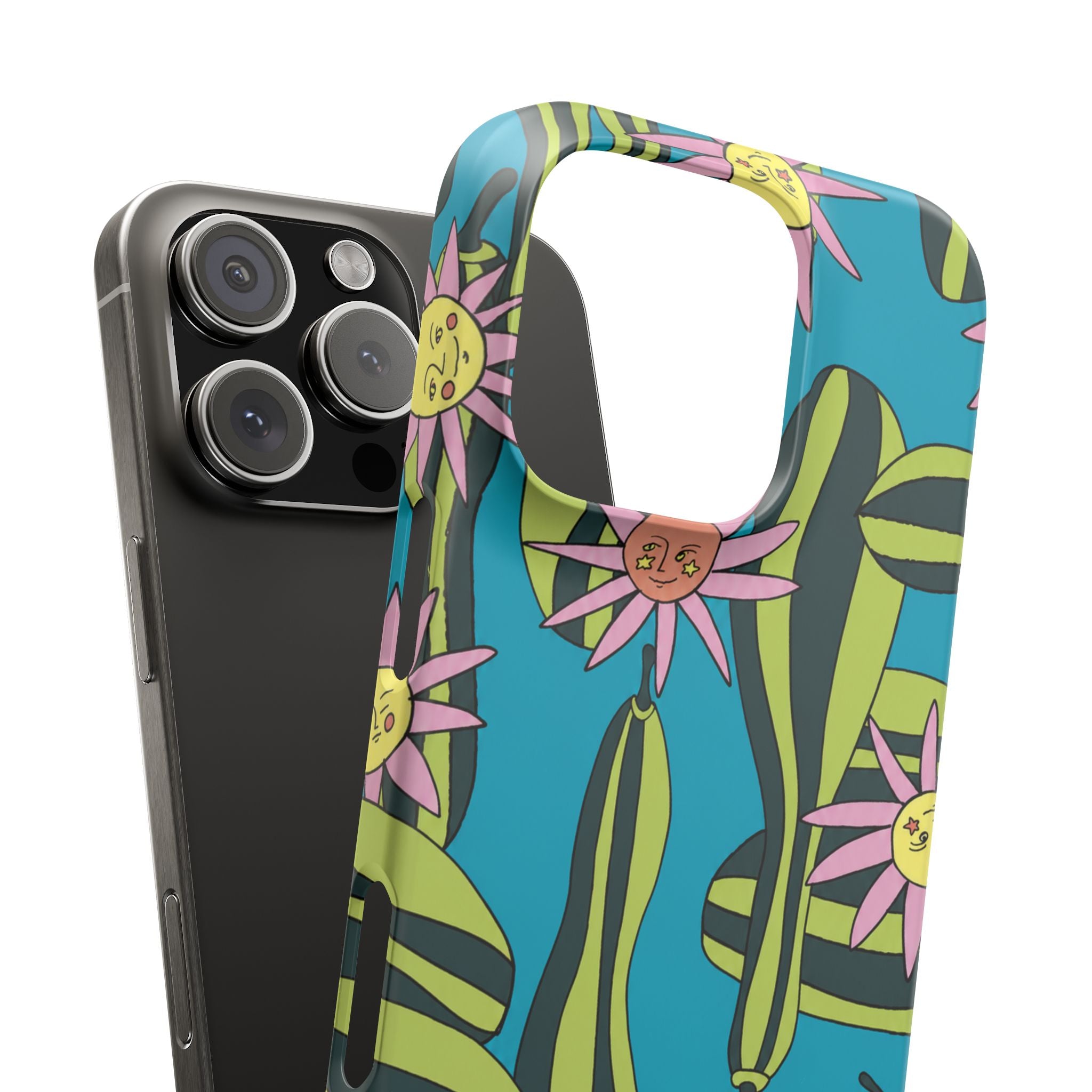 Whimsical Floral Garden Phone Case