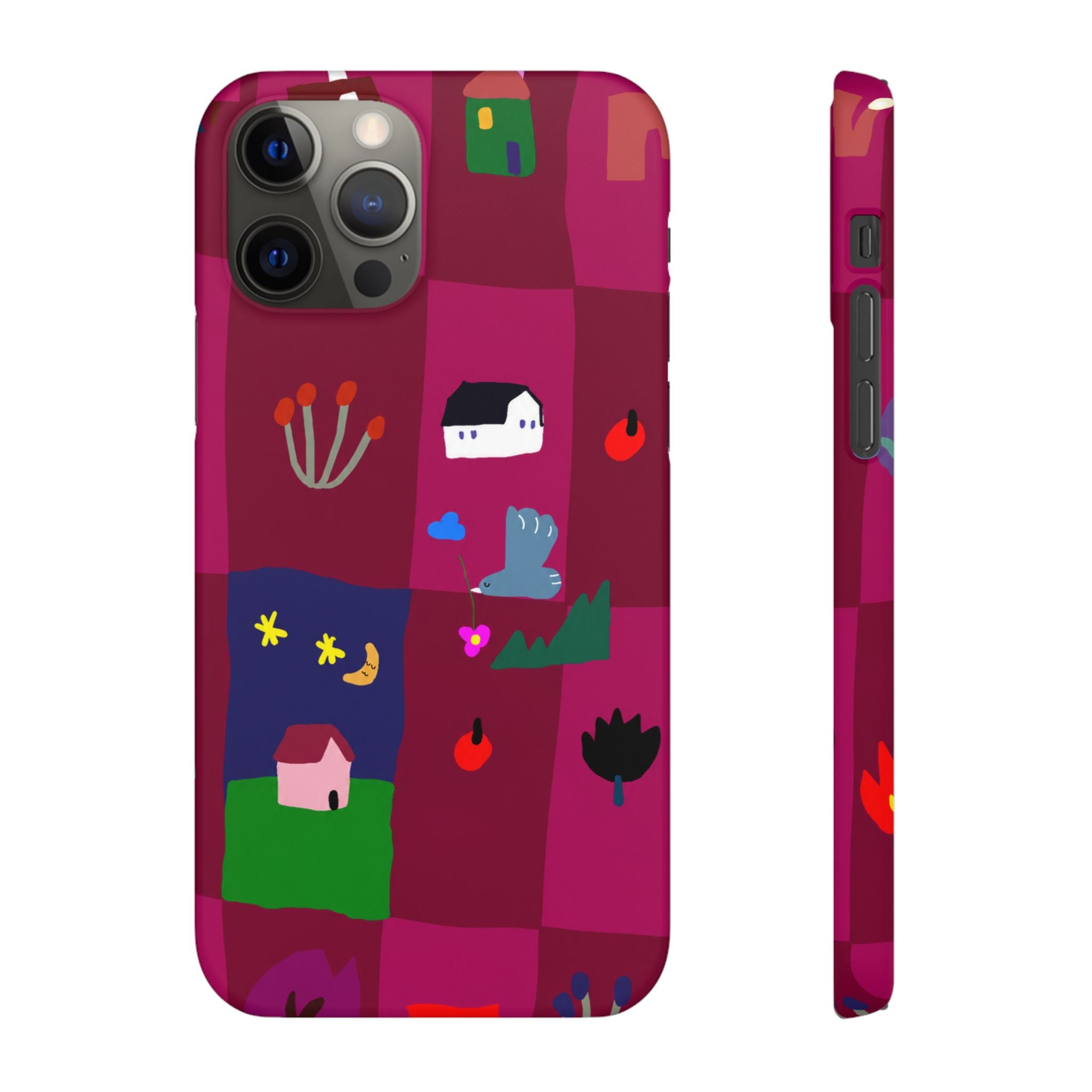 Whimsical Village Phone Case