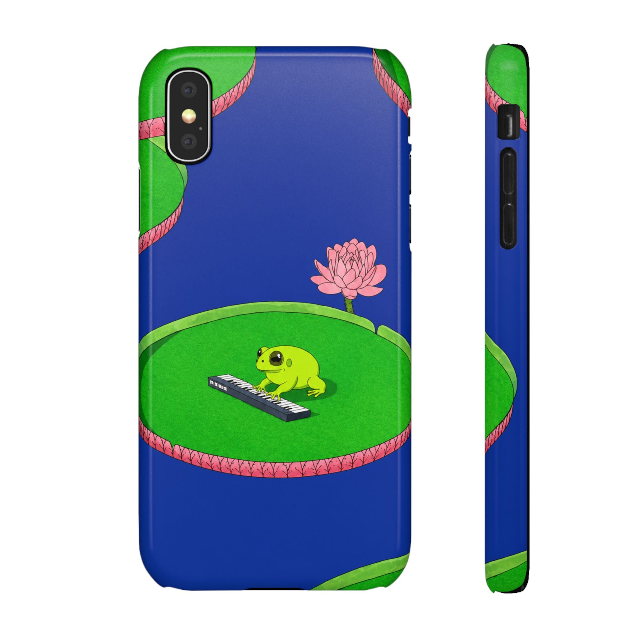 Frog Piano Phone Case