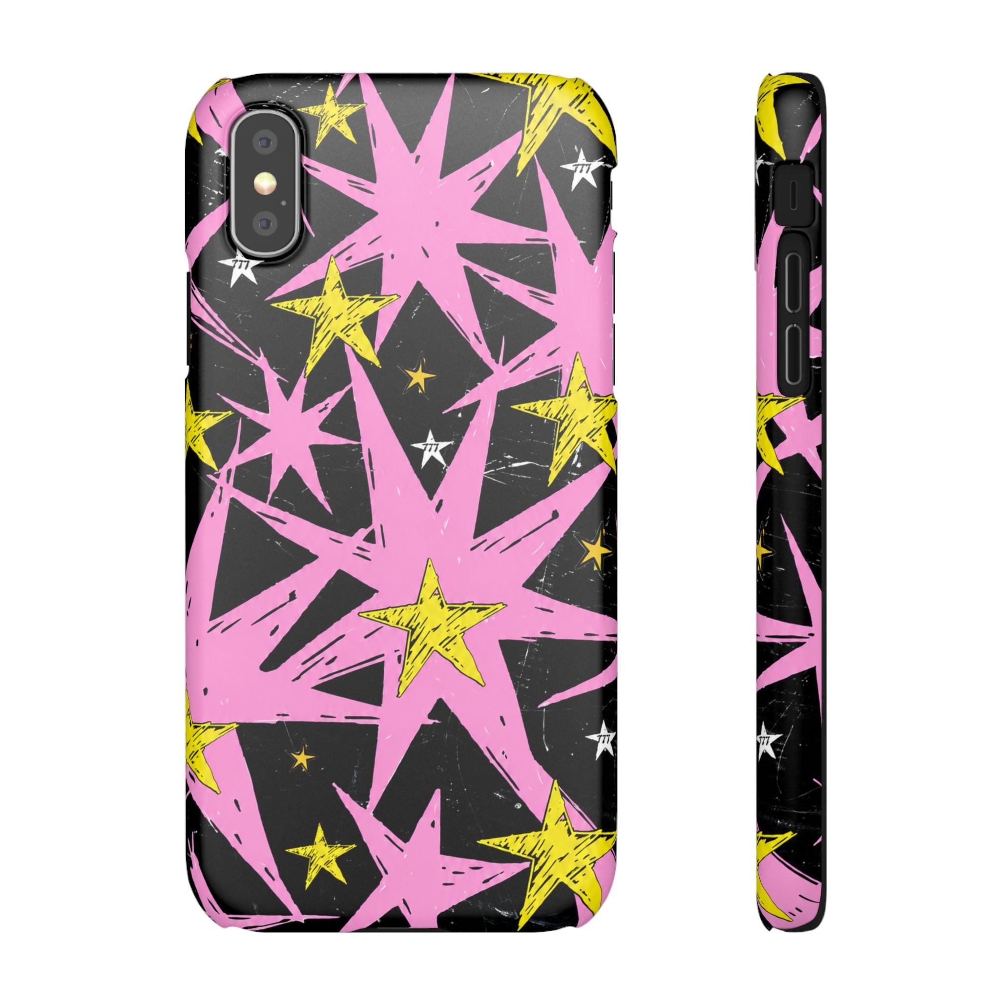 Pink Starburst Phone Case