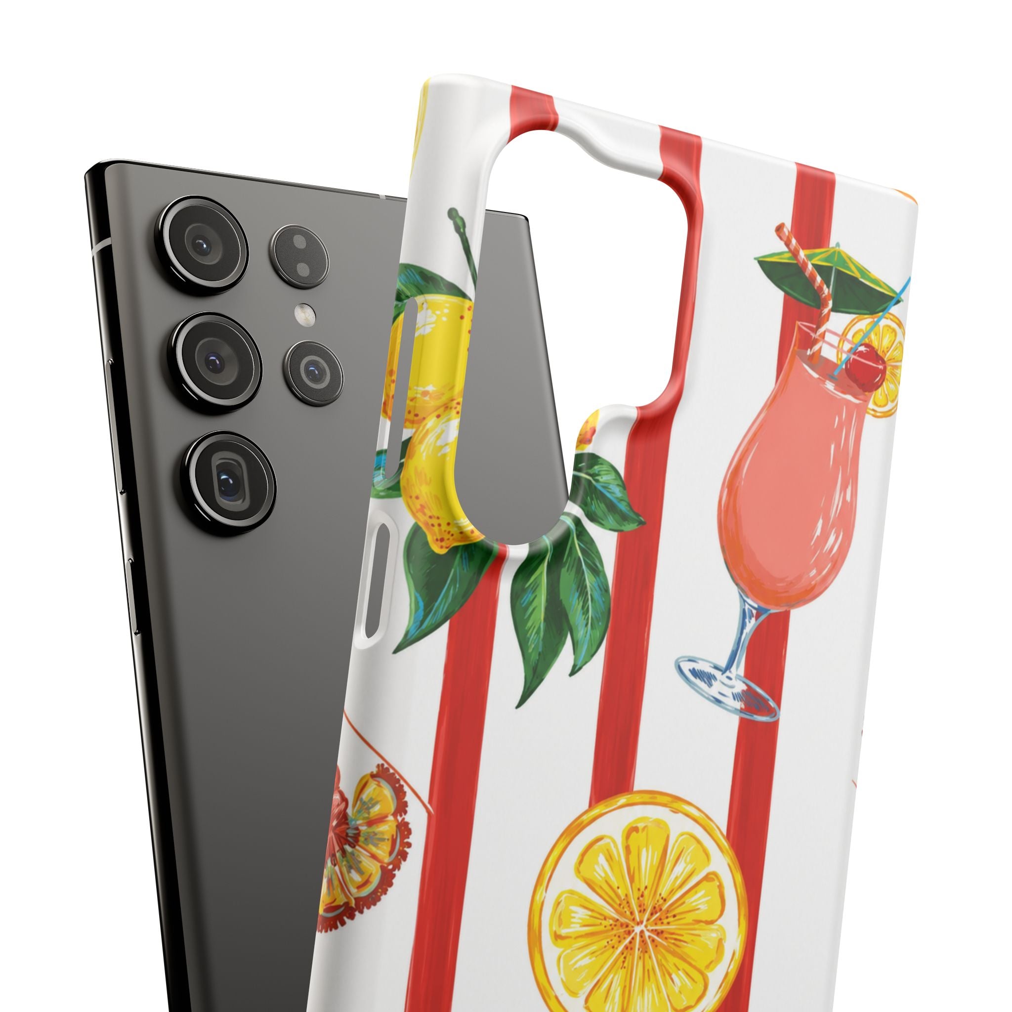 Lemon Coast – Summer Citrus Phone Case