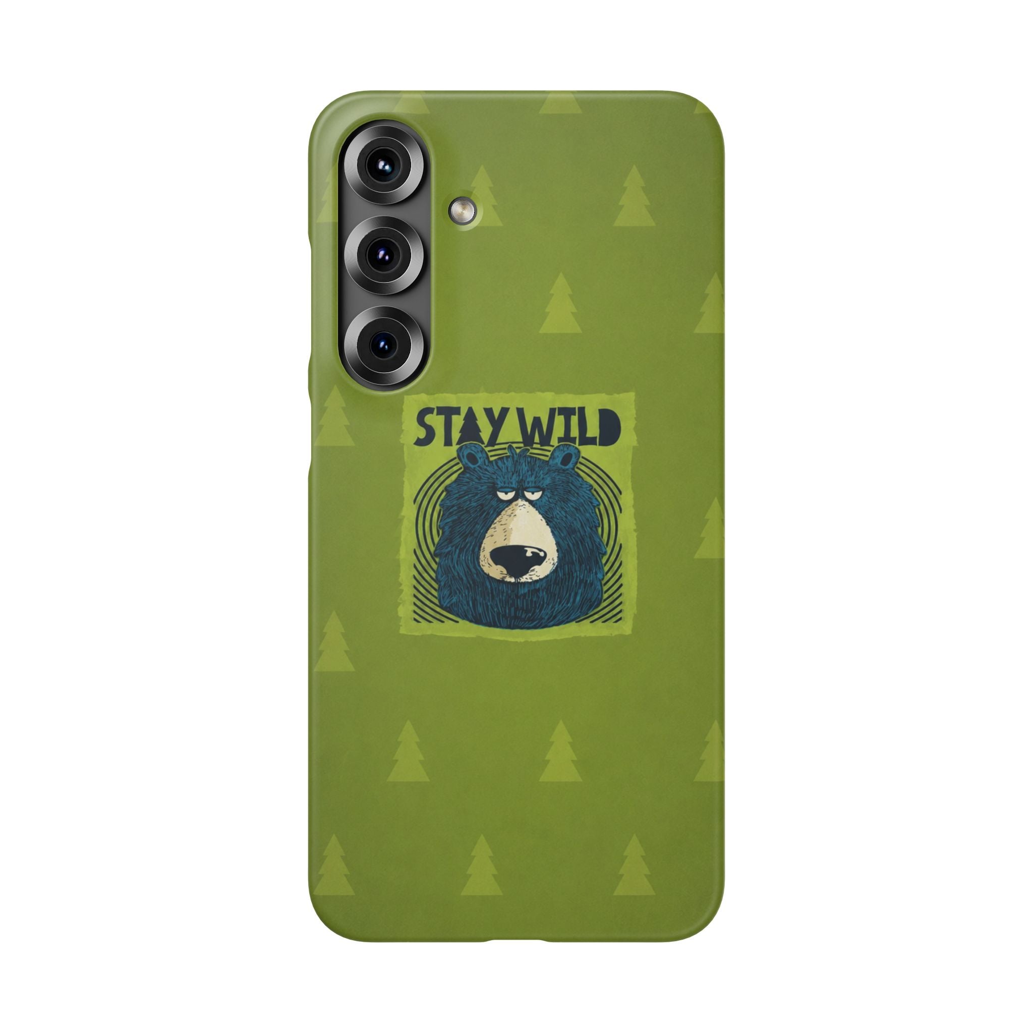 Stay Wild Bear Phone Case