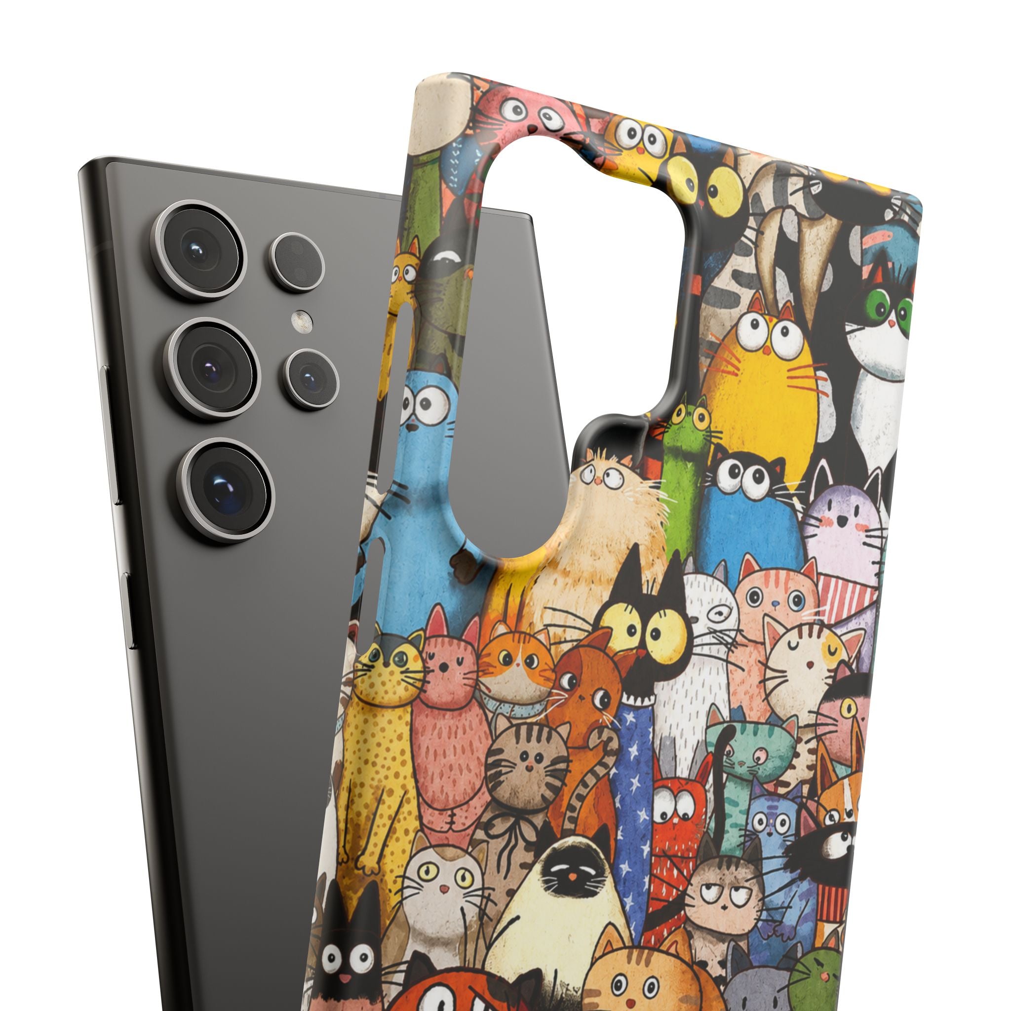 Cute Cat Pattern Phone Case