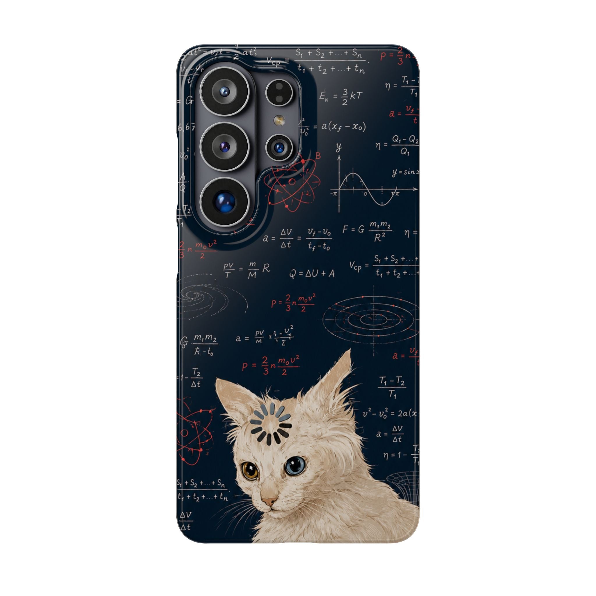 Quantum Kitty Physics Phone Case