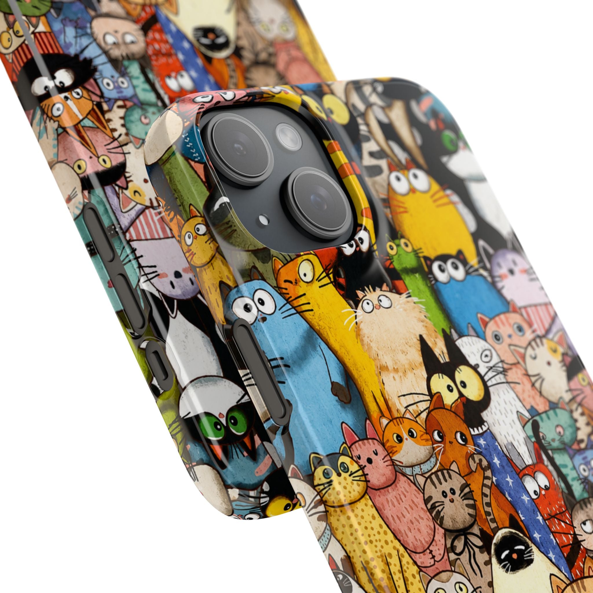 Cute Cat Pattern Phone Case