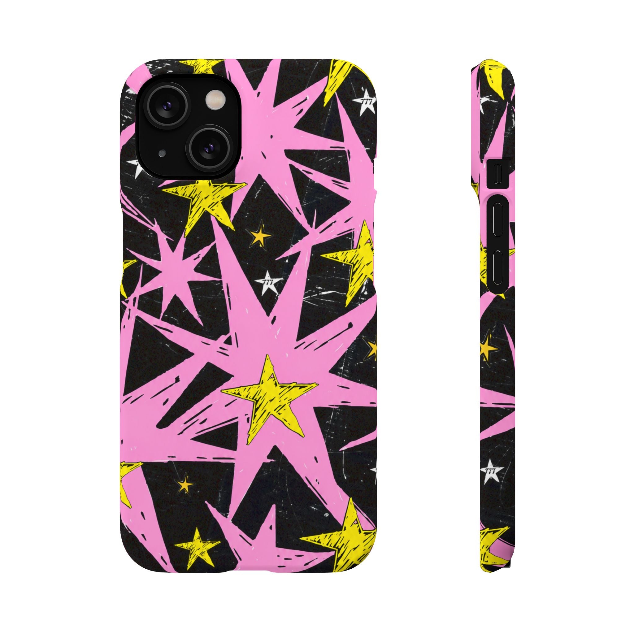 Pink Starburst Phone Case