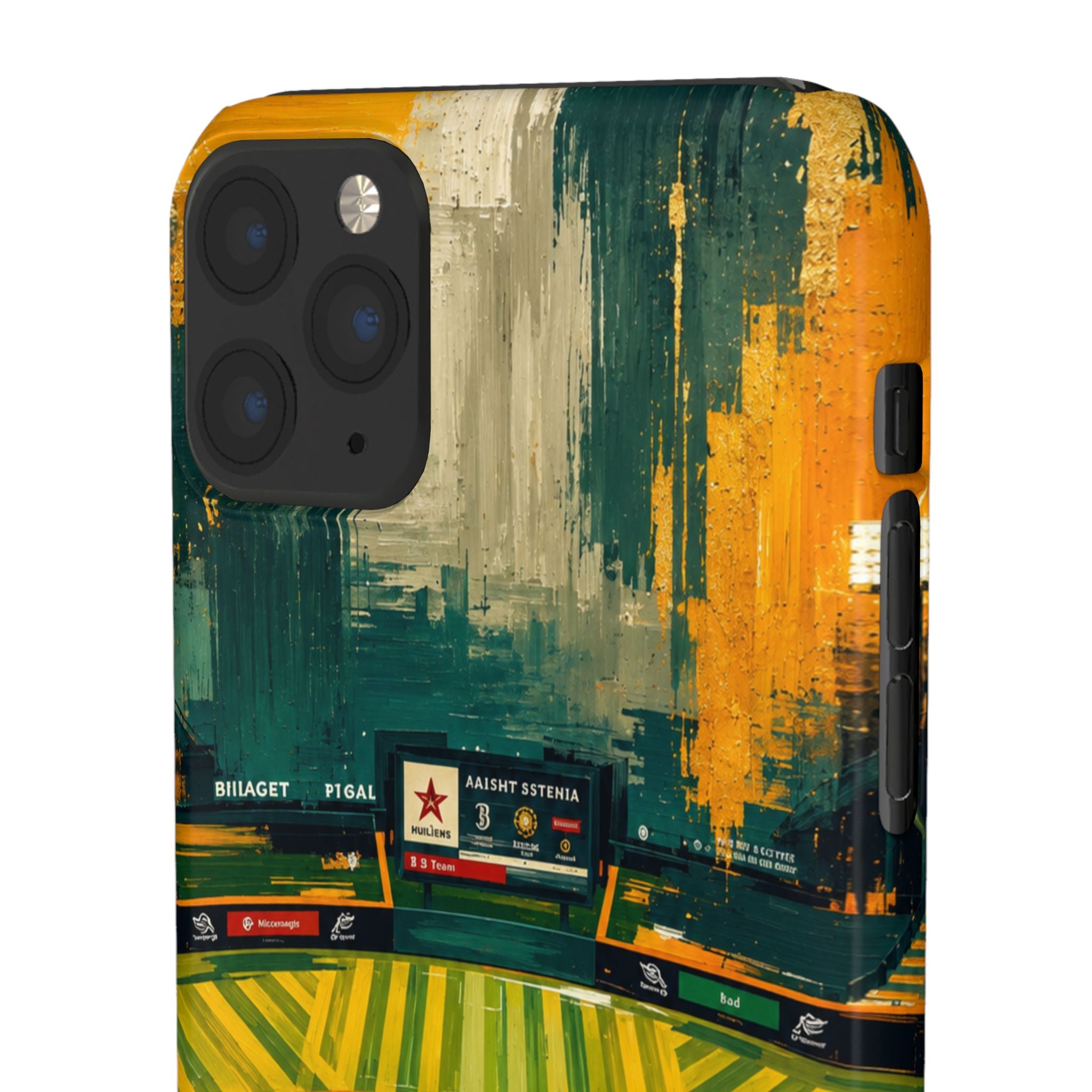 Abstract Baseball Stadium Phone Case