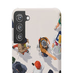 City Crowd Aesthetic Phone Case