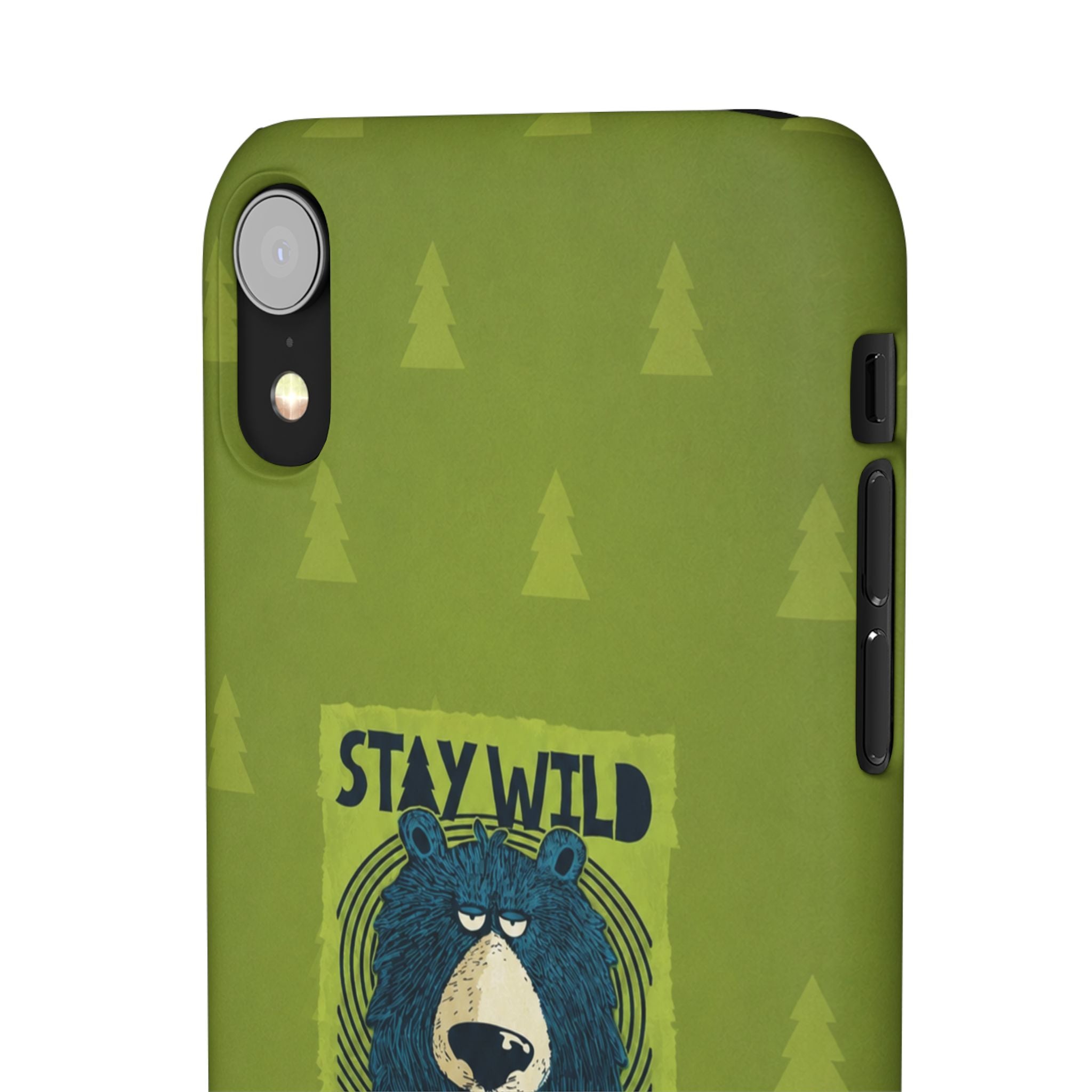 Stay Wild Bear Phone Case