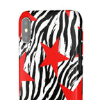 Retro Zebra Stars Phone Case