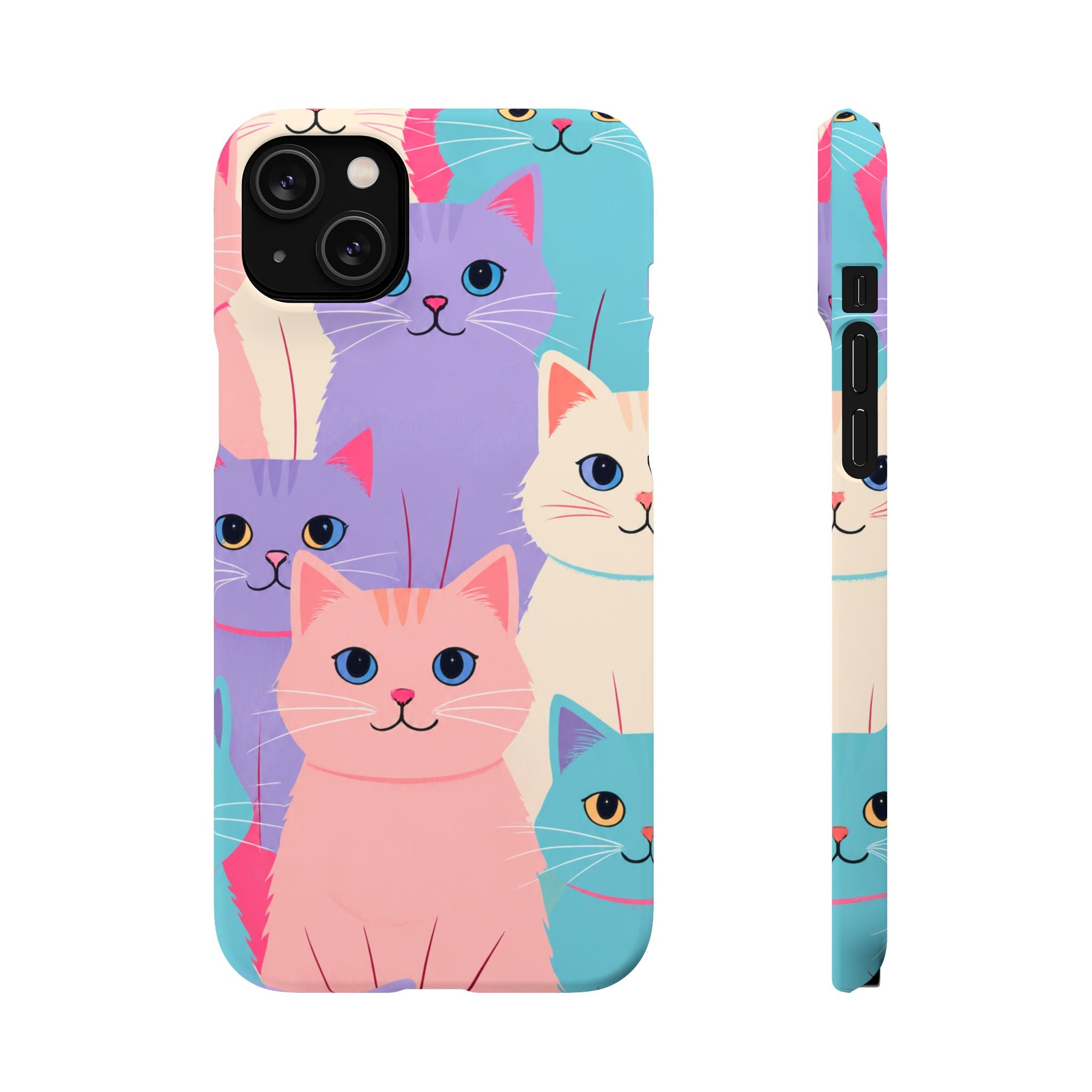 Cute Kawaii Cats Phone Case