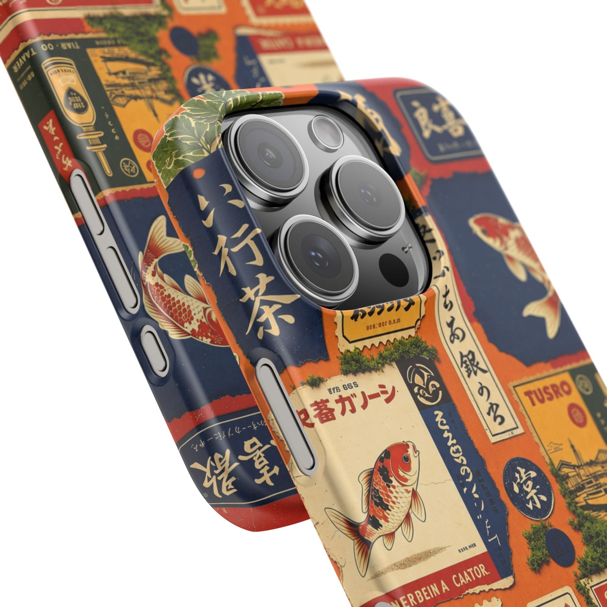 Vintage Japanese Koi Phone Case