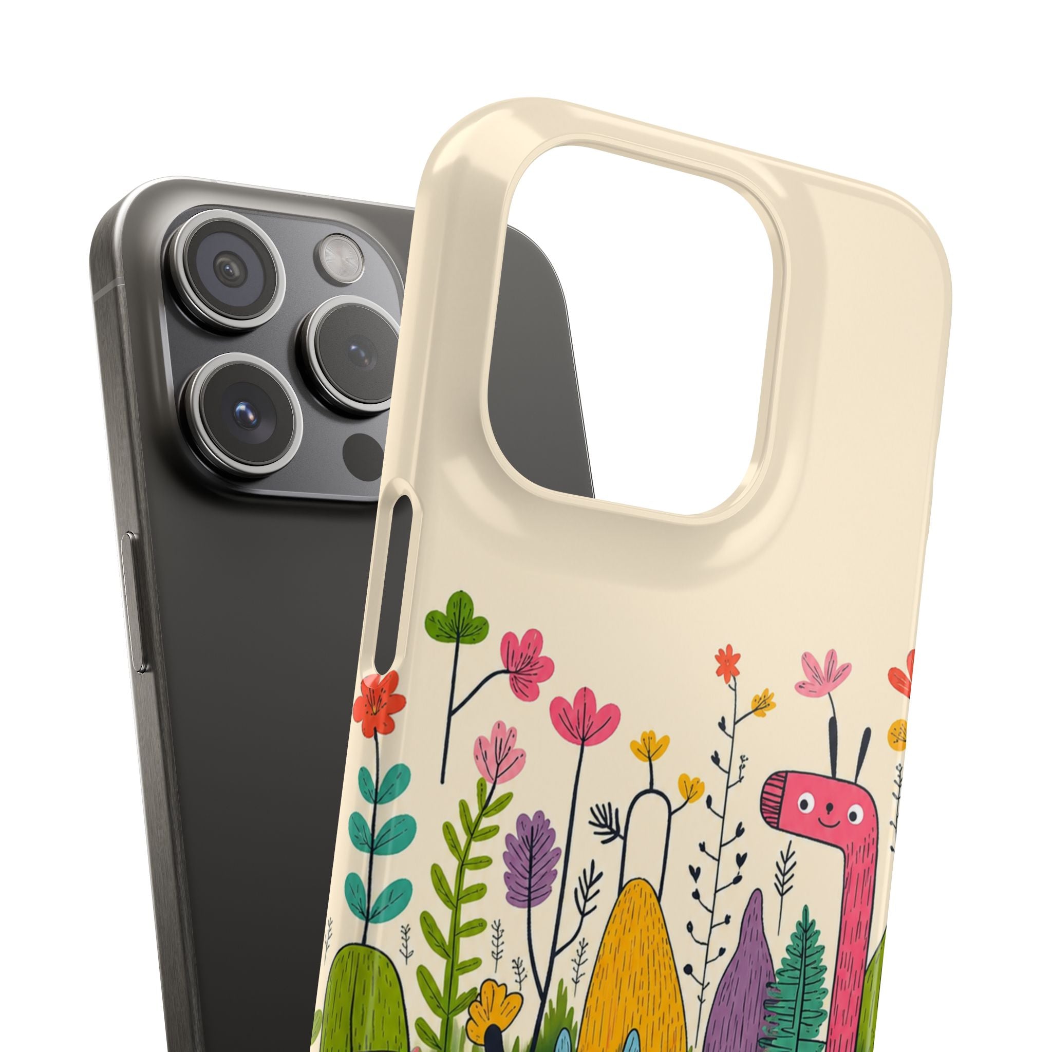 Cute Monster Garden Phone Case