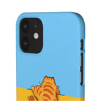 Peekaboo Orange Cat Phone Case