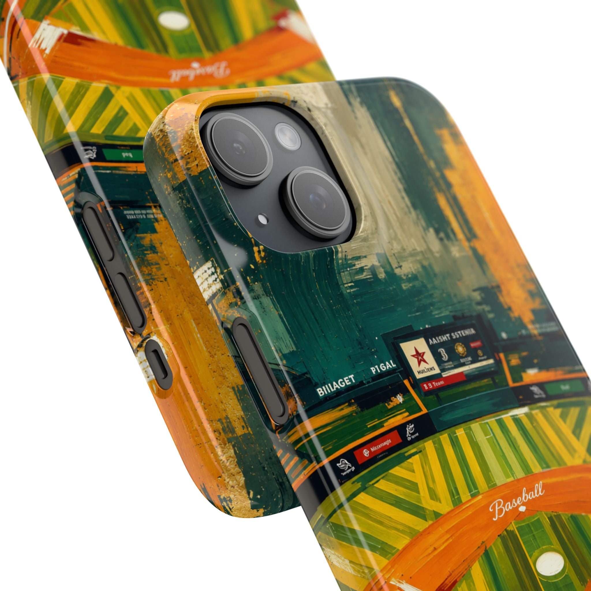 Abstract Baseball Stadium Phone Case