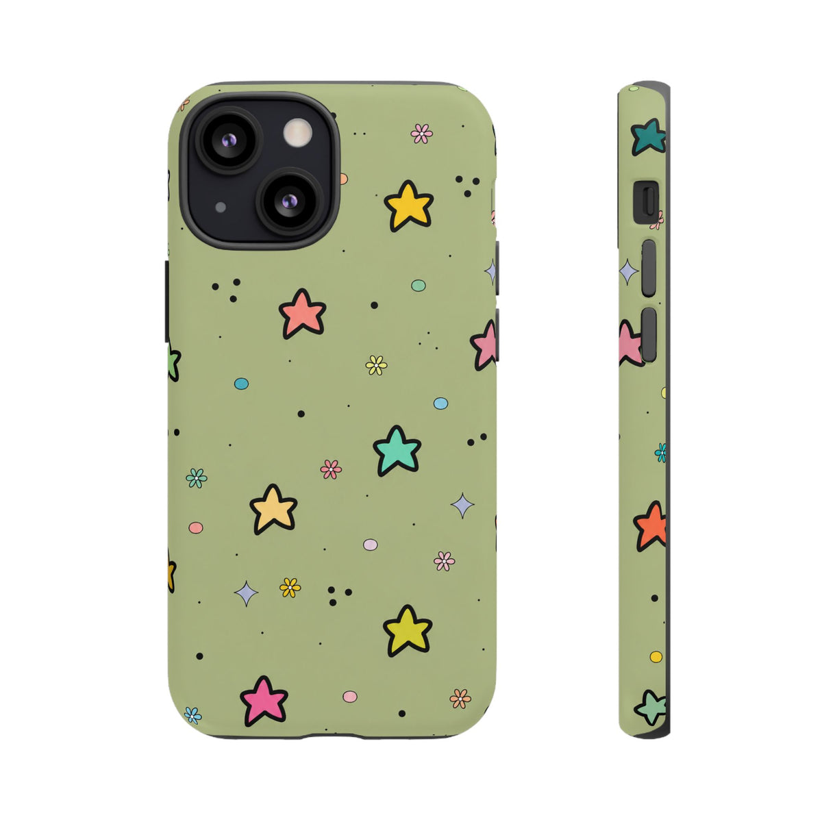 Cosmic Star Doodle Phone Case