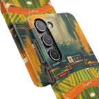Abstract Baseball Stadium Phone Case