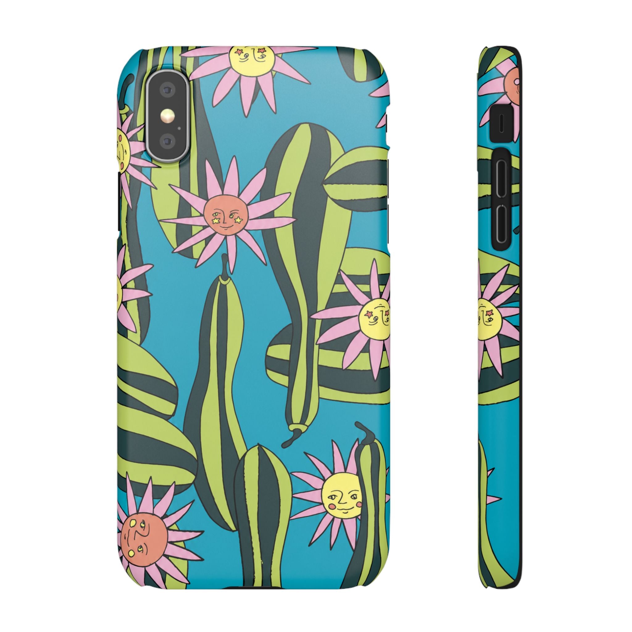 Whimsical Floral Garden Phone Case