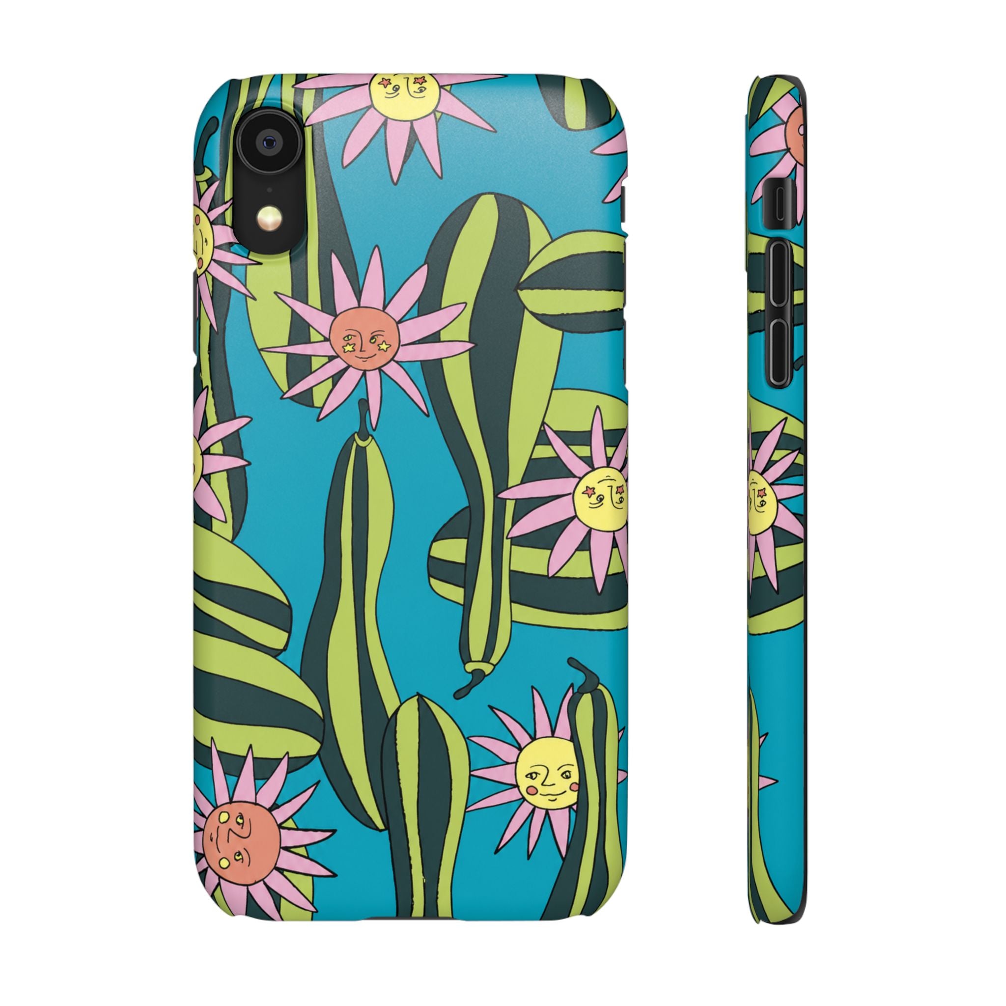 Whimsical Floral Garden Phone Case