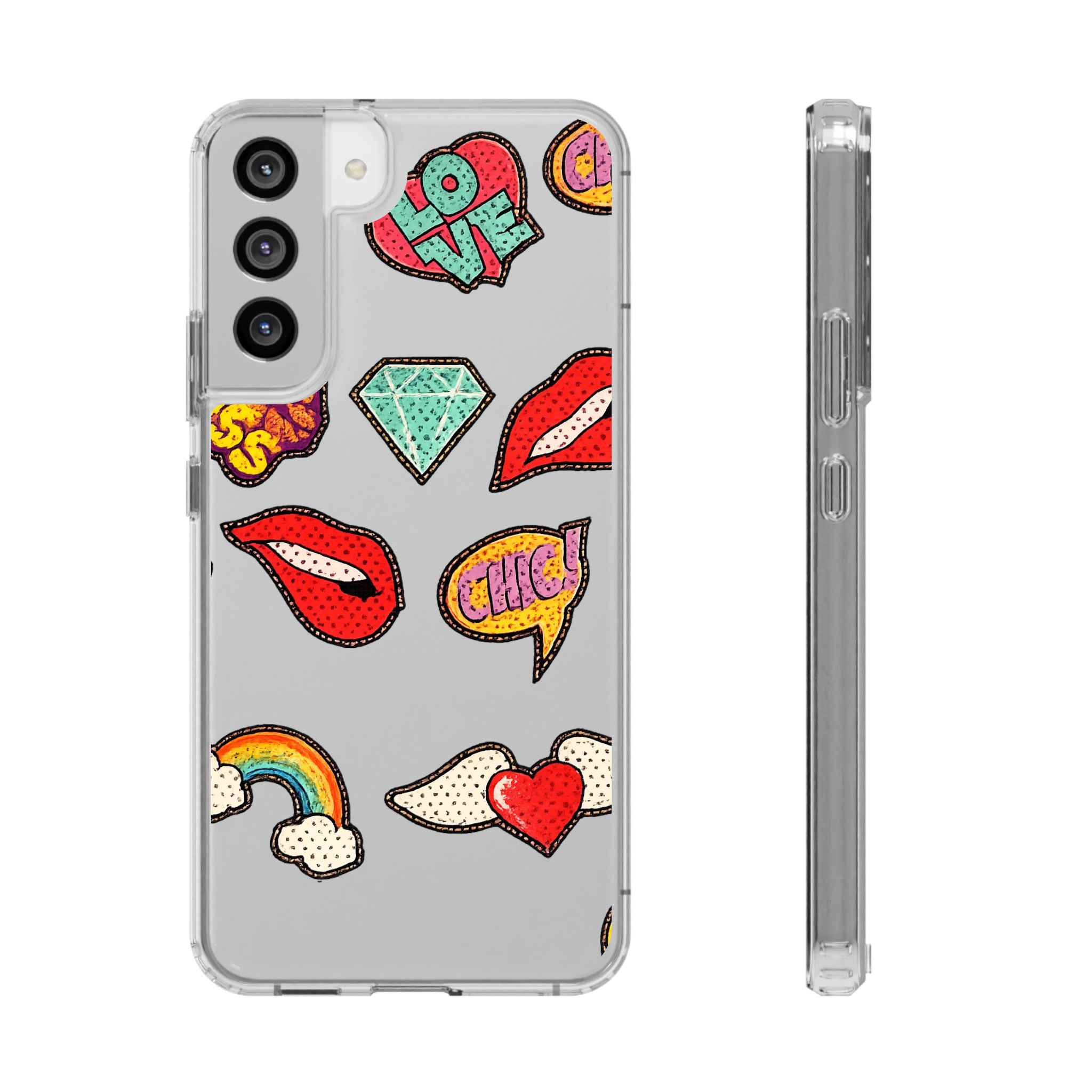 Clear Impact-Resistant Cases
