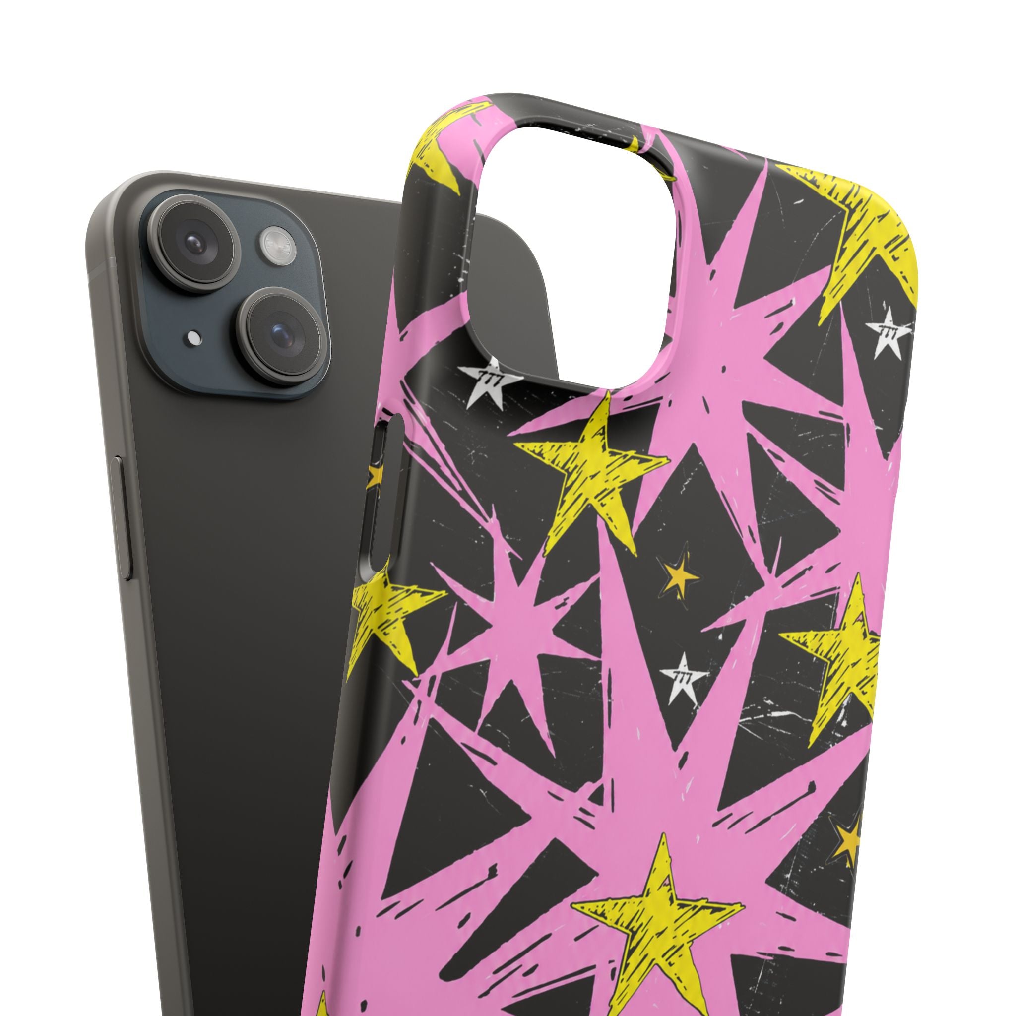 Pink Starburst Phone Case