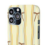 Bow Stripe Phone Case