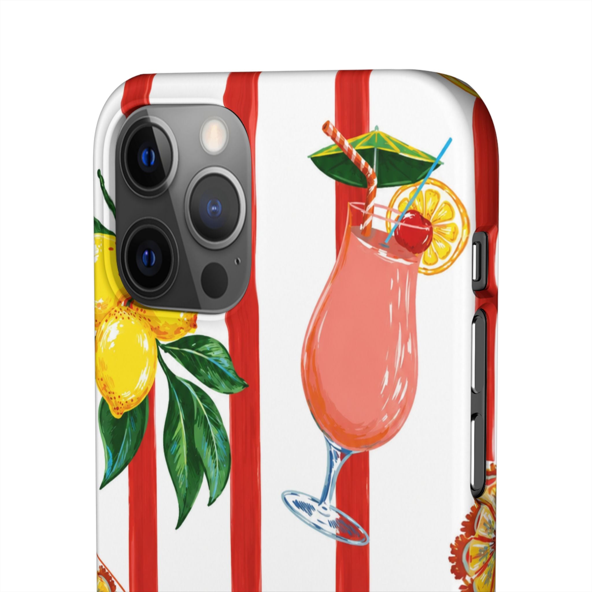 Lemon Coast – Summer Citrus Phone Case