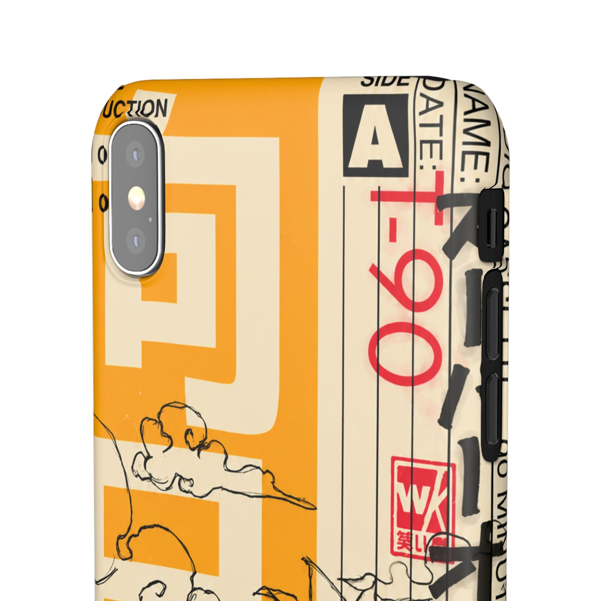 Retro Cassette Floral Phone Case