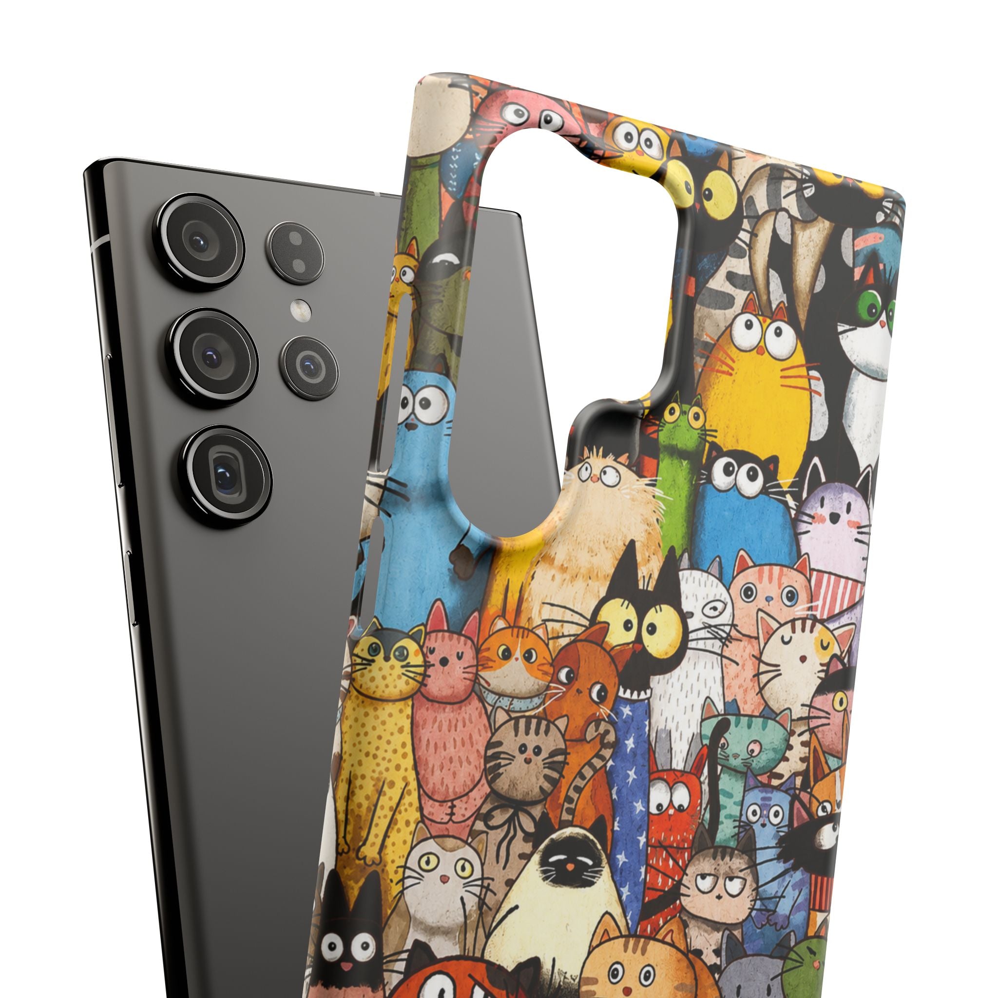 Cute Cat Pattern Phone Case