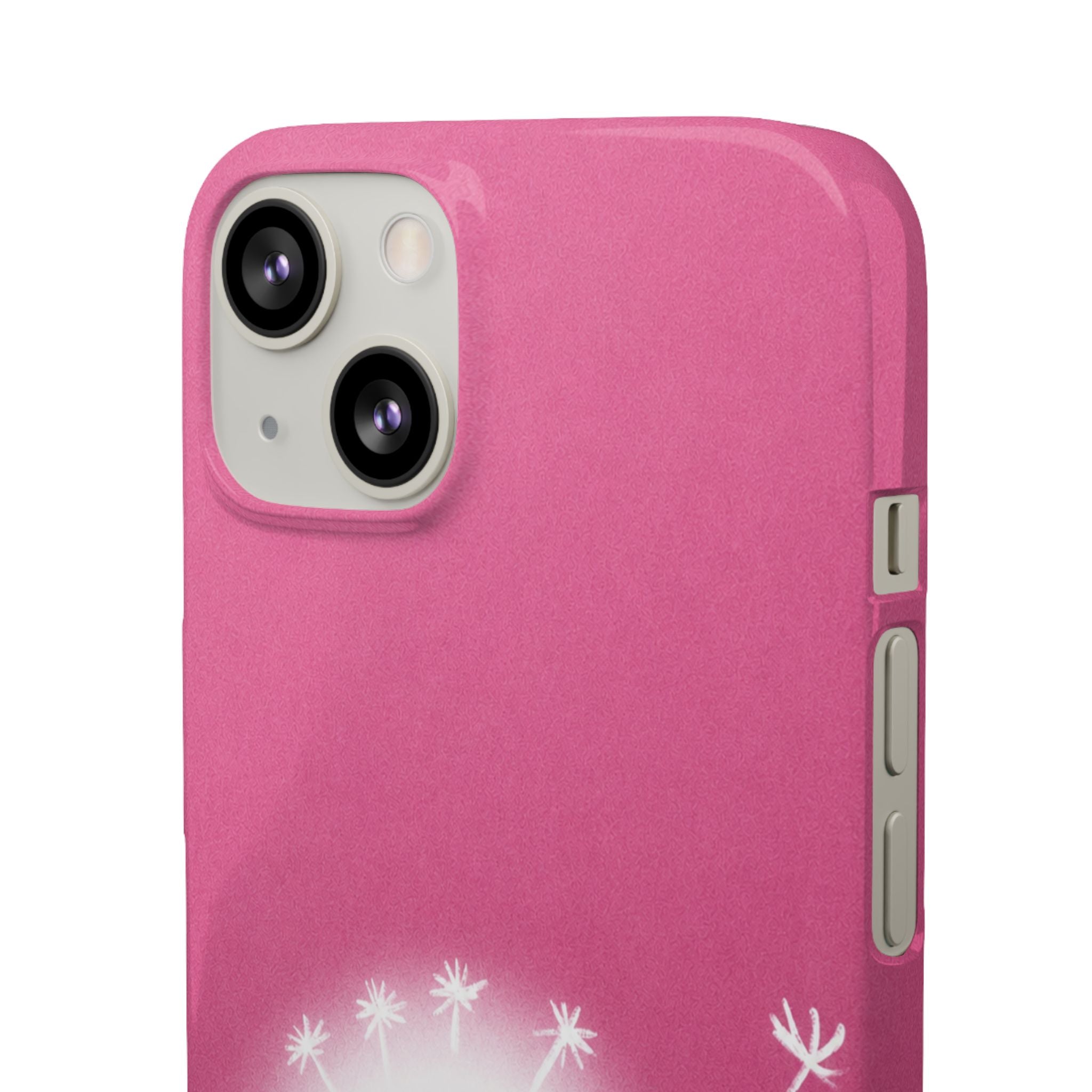 Pink Dandelion Phone Case