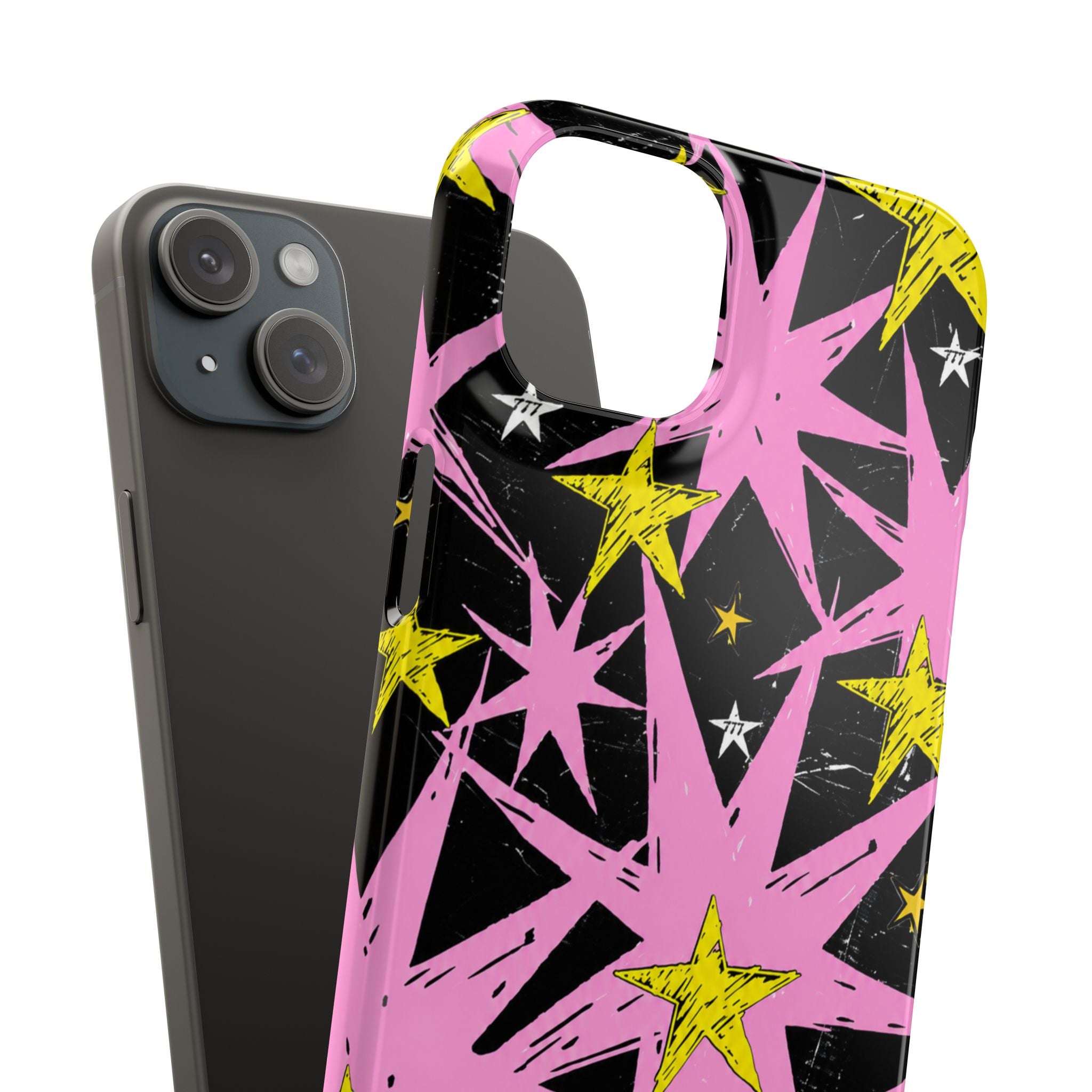 Pink Starburst Phone Case