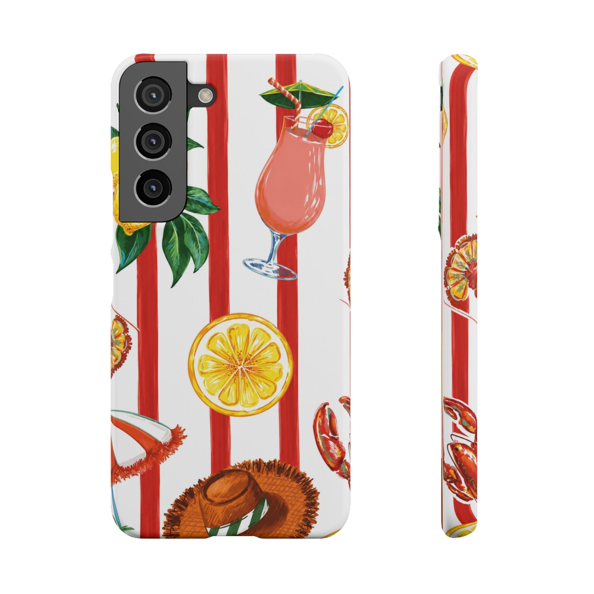 Lemon Coast – Summer Citrus Phone Case
