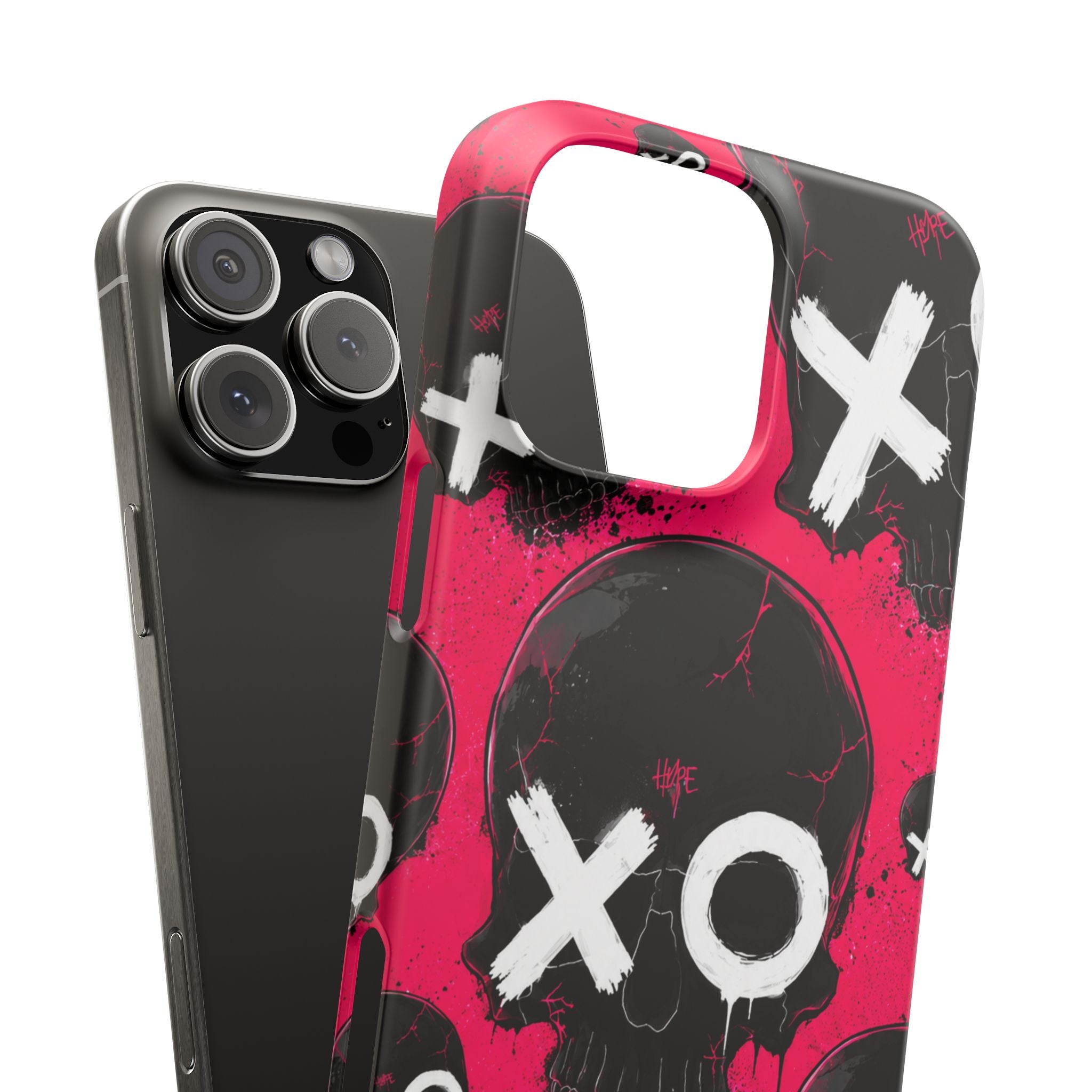 XO Skull Punk Phone Case