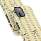 Bow Stripe Phone Case