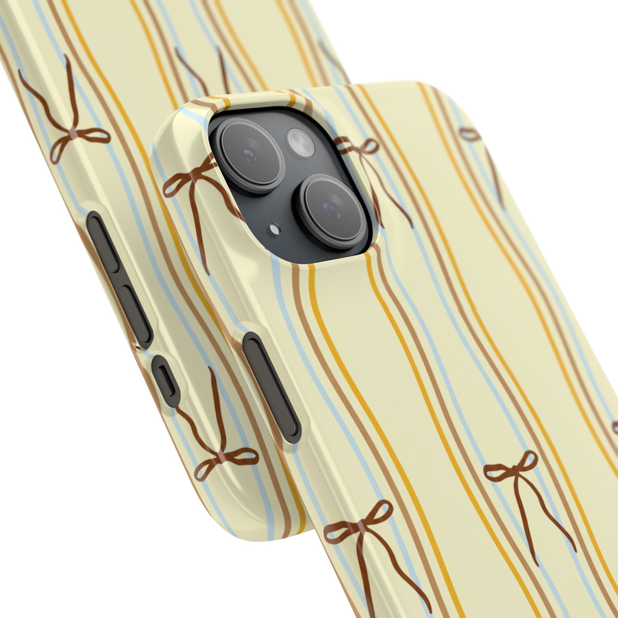 Bow Stripe Phone Case
