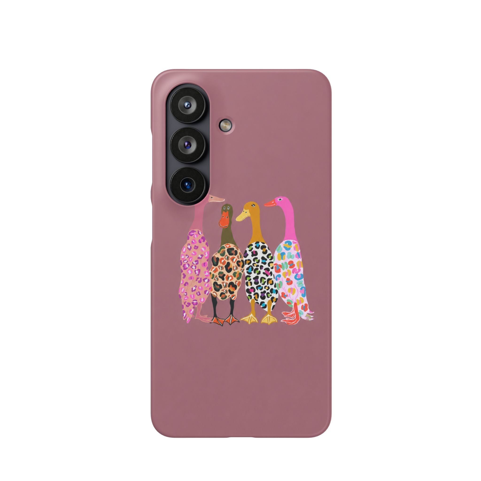 Colorful Leopard Ducks Phone Case