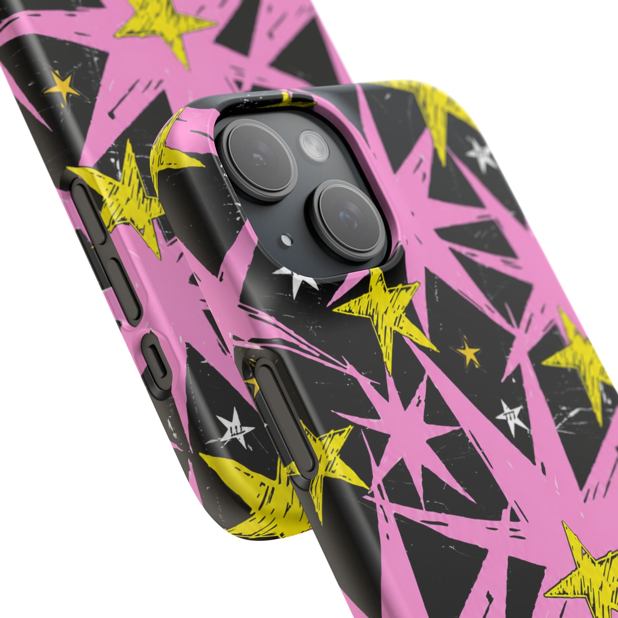 Pink Starburst Phone Case