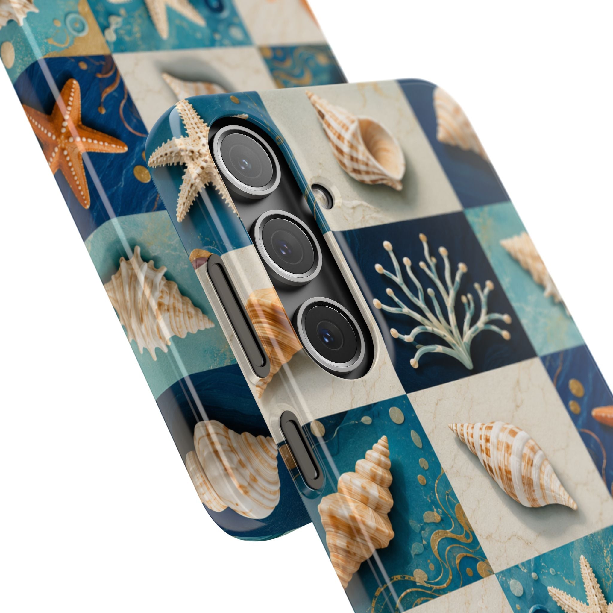 Coastal Seashell Mosaic Phone Case