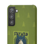 Stay Wild Bear Phone Case