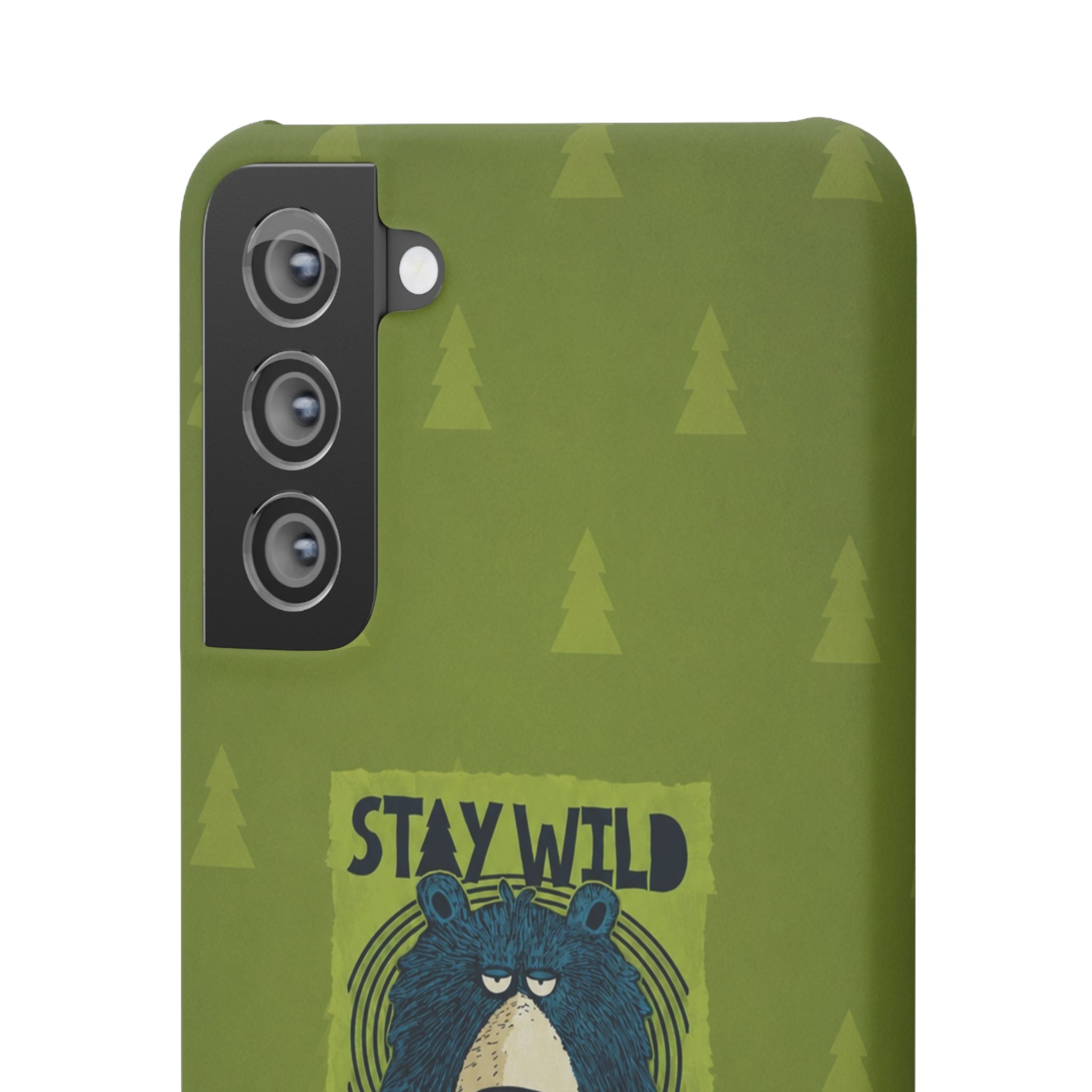 Stay Wild Bear Phone Case