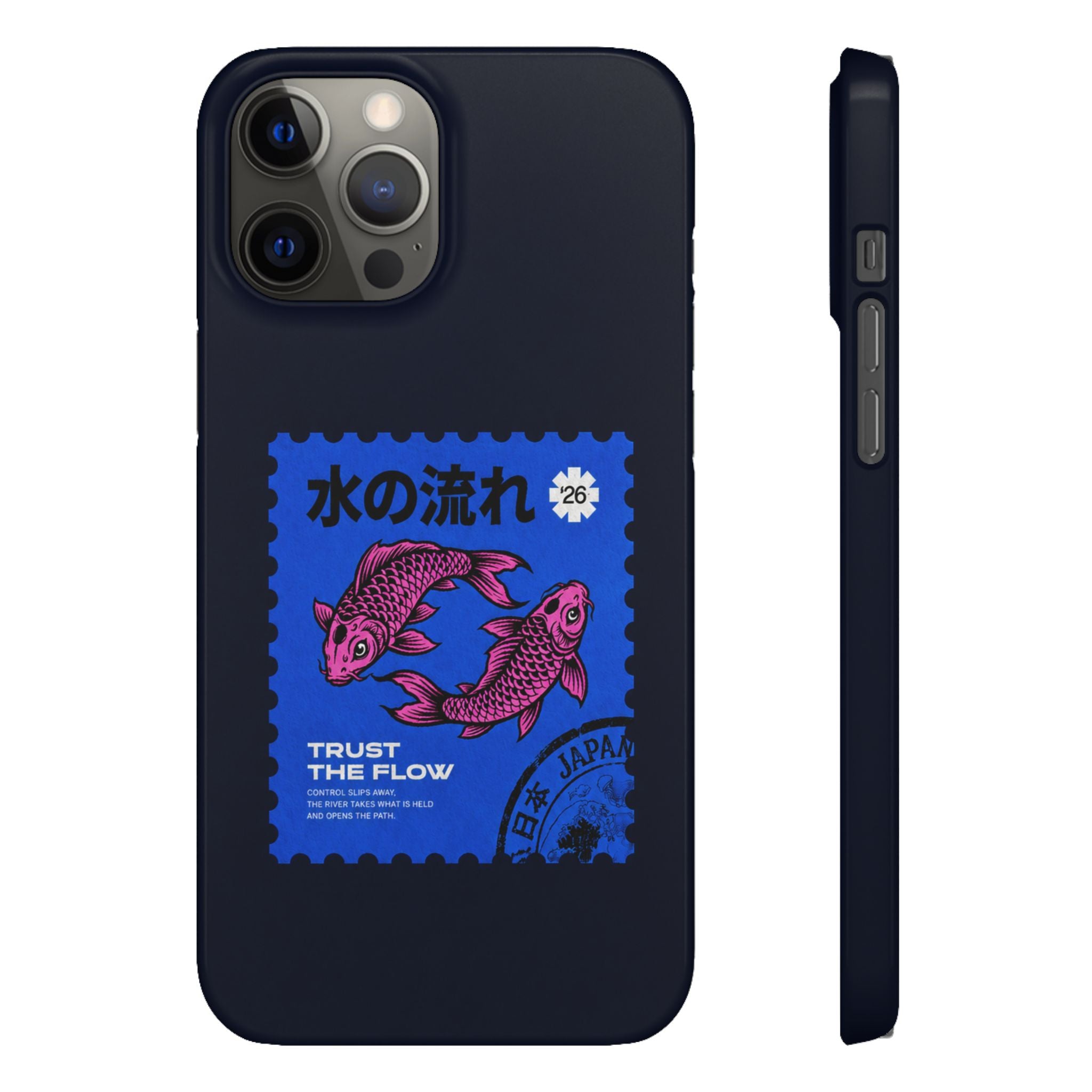 Trust The Flow Koi Phone Case
